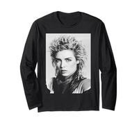 Portrait de la Pop Star Kim Wilde Teases & Dares Era 1984 Manche Longue