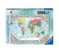 Portrait de la Terre - Puzzle de 2000 pièces pour Adultes et Enfants à partir de 12 Ans - 70 x 10 cm