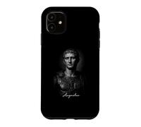 Portrait de l'empereur Romain Auguste Rome Antique Coque pour iPhone 11