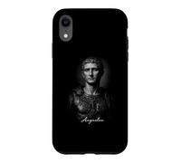 Portrait de l'empereur Romain Auguste Rome Antique Coque pour iPhone XR