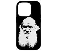 Portrait de Léon Tolstoï Coque pour iPhone 14 Pro