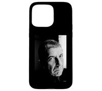 Portrait de Leonard Cohen par AJ Barratt par Hallelujah Songwriter Coque pour iPhone 15 Pro Max