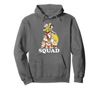 Portrait de l'escouade des Sept Nains de Blanche-Neige de Disney Sweat à Capuche, Unisexe pour adultes, Asphalte, S