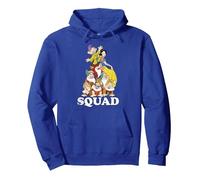 Portrait de l'escouade des Sept Nains de Blanche-Neige de Disney Sweat à Capuche, Unisexe pour adultes, Bleu Royal, S