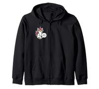 Portrait de Licorne - l'amour est sans limites - Comis Style 1 Sweat à Capuche