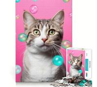 Portrait de M MC Cat III Puzzle de 1000 pièces pour Adultes Puzzle Relaxant Cadeau Unique (50x75cm)
