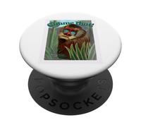 Portrait de Mandrill - Gimme That! Art Animalier Amusant PopSockets PopGrip Adhésif