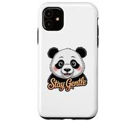 Portrait de Panda, Restez Doux Coque pour iPhone 11