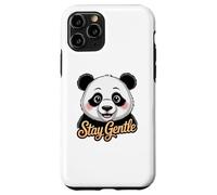 Portrait de Panda, Restez Doux Coque pour iPhone 11 Pro