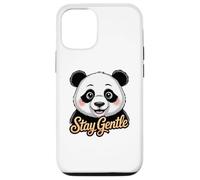 Portrait de Panda, Restez Doux Coque pour iPhone 12/12 Pro