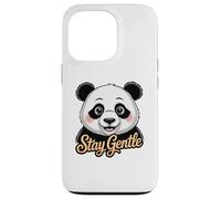 Portrait de Panda, Restez Doux Coque pour iPhone 13 Pro