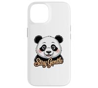 Portrait de Panda, Restez Doux Coque pour iPhone 14