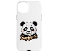 Portrait de Panda, Restez Doux Coque pour iPhone 15 Plus