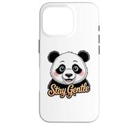 Portrait de Panda, Restez Doux Coque pour iPhone 16 Pro