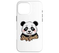 Portrait de Panda, Restez Doux Coque pour iPhone 16 Pro Max