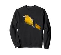 Portrait de paruline Jaune - Art réaliste d'oiseau Chanteur Sweatshirt