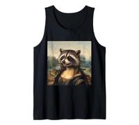 Portrait de Raton Laveur inspiré de Mona Lisa - Parodie de Style Renaissance Débardeur