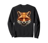 Portrait de Renard - Art géométrique Animal Sweatshirt