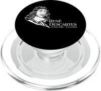 Portrait de René Descartes PopSockets PopGrip pour MagSafe