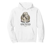 Portrait de Sagesse Grecque Antique du Philosophe stoïcien d'Épictète Sweat à Capuche