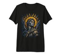 Portrait de Saint Michel Archange T-Shirt Haut de Gamme