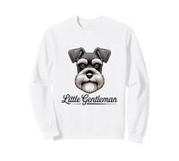 Portrait de Schnauzer Miniature Petit Gentleman Sweatshirt