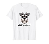 Portrait de Schnauzer Miniature Petit Gentleman T-Shirt