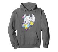 Portrait de style années 90 de Disney Hercules Pégase et Hercule Sweat à Capuche, Unisexe pour adultes, Asphalte, XL