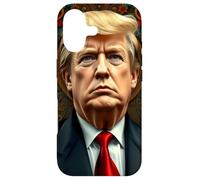 Portrait de Style Art Nouveau Donald Trump Coque pour iPhone 17