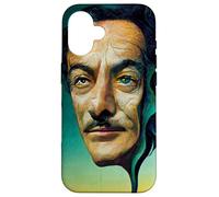 Portrait de surréalisme de Dalí Salvador Coque pour iPhone 16
