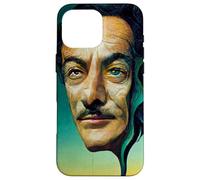 Portrait de surréalisme de Dalí Salvador Coque pour iPhone 16 Pro Max