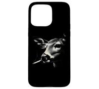 Portrait de Vache laitière Douce Rustique Coque pour iPhone 15 Pro Max
