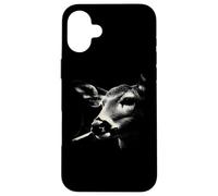 Portrait de Vache laitière Douce Rustique Coque pour iPhone 16 Plus