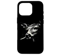 Portrait de Vache laitière Douce Rustique Coque pour iPhone 16 Pro