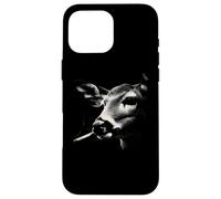 Portrait de Vache laitière Douce Rustique Coque pour iPhone 16 Pro Max