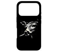Portrait de Vache laitière Douce Rustique Coque pour iPhone 17 Pro