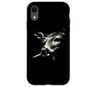 Portrait de Vache laitière Douce Rustique Coque pour iPhone XR