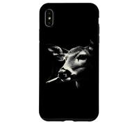 Portrait de Vache laitière Douce Rustique Coque pour iPhone XS Max