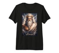 Portrait de Zeus T-Shirt Haut de Gamme