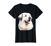 Portrait des Grandes Pyrénées T-Shirt Graphique avec Valeur