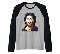 Portrait d'icône de Jésus-Christ au monastère de Sainte-Catherine Manche Raglan