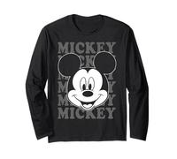 Portrait Disney Mickey And Friends Mickey Name Stack Manche Longue