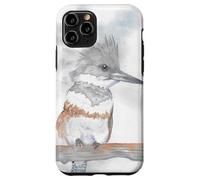 Portrait d'oiseau Aquarelle Kingfisher Coque pour iPhone 11 Pro