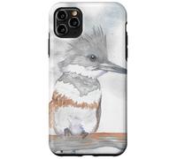Portrait d'oiseau Aquarelle Kingfisher Coque pour iPhone 11 Pro Max