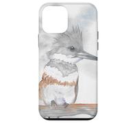 Portrait d'oiseau Aquarelle Kingfisher Coque pour iPhone 12 Mini