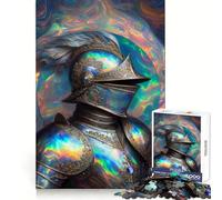 Portrait d'Opal Knight Puzzle de 1000 pièces pour Adolescents Jeu de logique et d'adresse Détente mentale Cadeau de Noël précis (38x52cm)