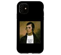 Portrait drôle de Robert Burns Coque pour iPhone 11