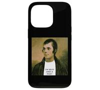 Portrait drôle de Robert Burns Coque pour iPhone 13 Pro