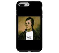 Portrait drôle de Robert Burns Coque pour iPhone 7 Plus/8 Plus