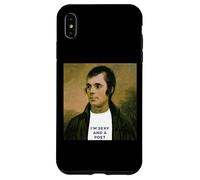Portrait drôle de Robert Burns Coque pour iPhone XS Max